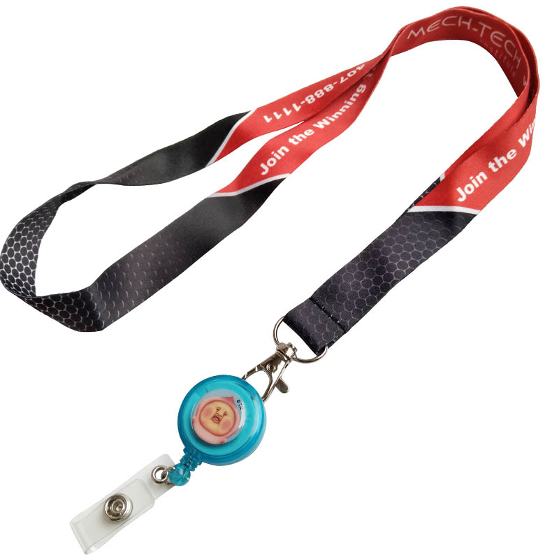 Lanyards With Retractable Reel For Conference