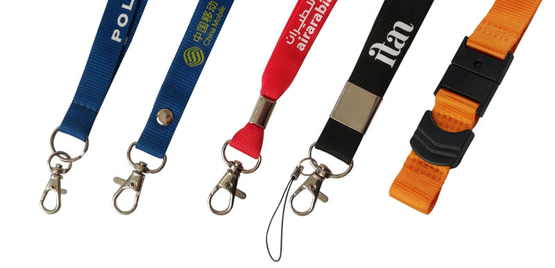 custom polyester personalised lanyards small order
